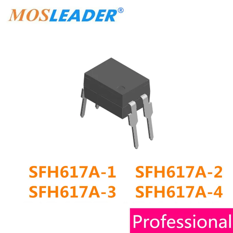 

Mosleader DIP4 100 шт., 500 шт., фотолампы, SFH617 SFH617A 617, китайские оптопары