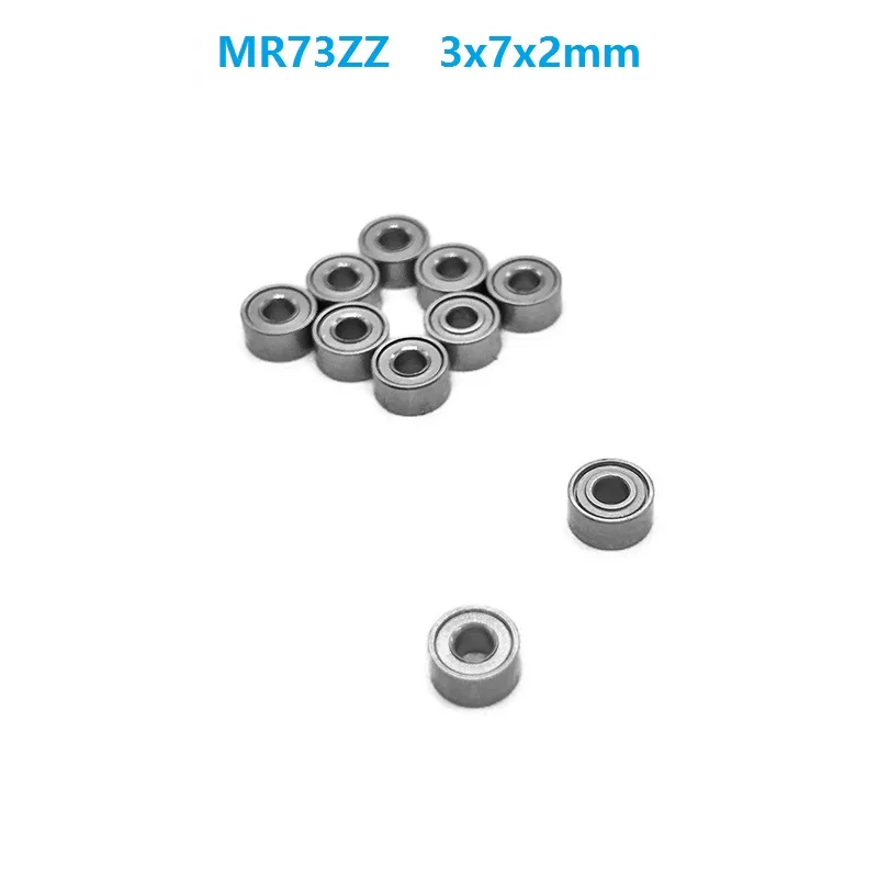 

Miniature bearing MR73ZZ Full Balls 3*7*2mm Deep Groove Ball Bearing double shielded MR73 ZZ MR73Z 3x7x2mm