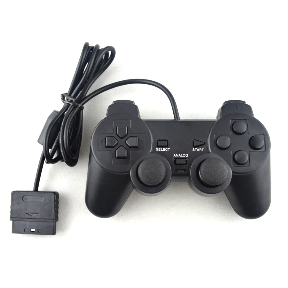 

10PCS For Sony PlayStation 2 for PS2 Wired Vibration controller gamepad joystick