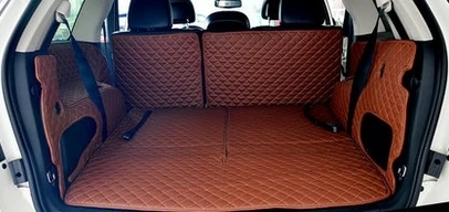 Good mats! Special trunk mats for Dodge Journey 7seats 2017-2011 durable boot carpets cargo liner for Journey 2015,Free shipping