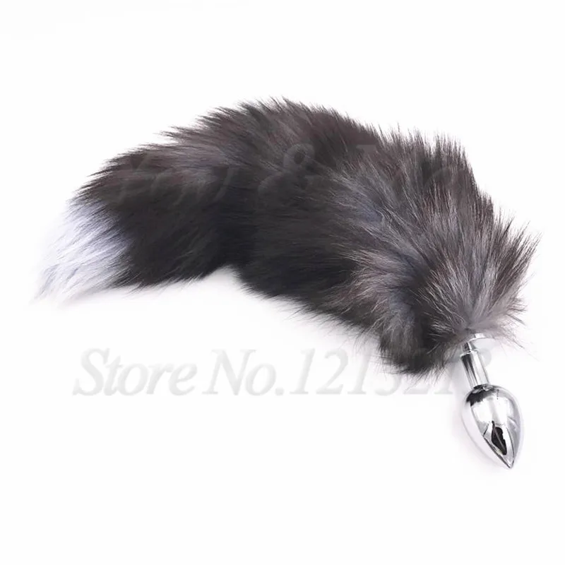 3 Size Fox Tail Big Butt Plug Metal Anal Plug Erotic Toys Cosplay Tail Sexy Anal Sex Toys for Woman And Men Funny Adult Sex Toy