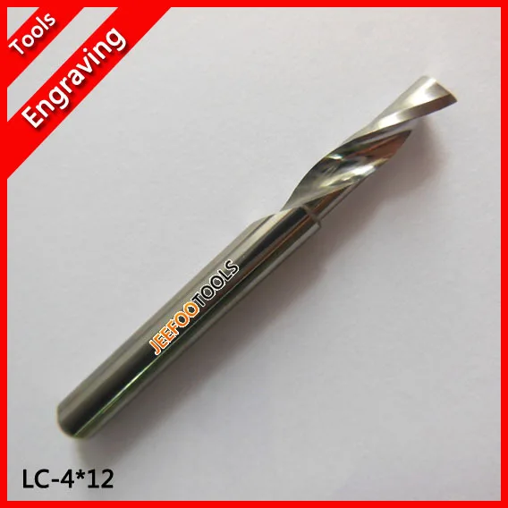 

4*12mm Straight Shank Flat End Mill ,Solid Tungsten Carbide End Mill, Aluminum End Mill