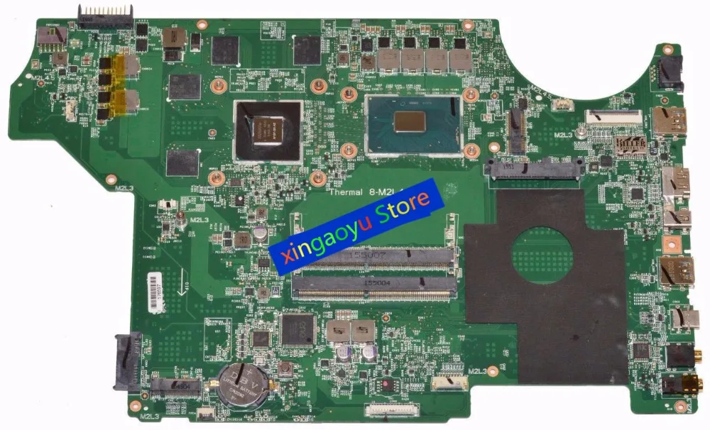 For MSI PE60 6QE Laptop Motherboard MS-16J51 DDR4 i7-6700HQ CPU Non-integrated 100% Test OK