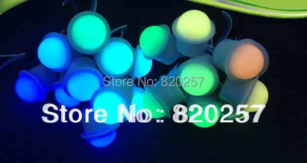 WS2811 26mm Diffused Full Color 3 LEDs 5050 SMD RGB Programmable pixel Led Module 12V 20pcs/lot