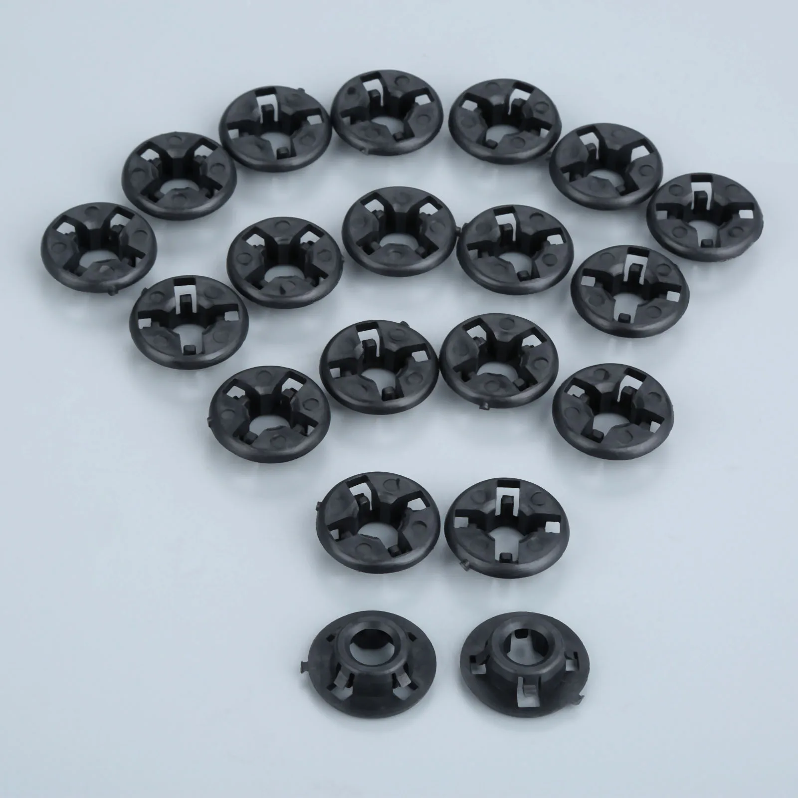 Yetaha 20Pcs Auto Fastener Clips Car Hood-Support Prop Rod Grommets Fasteners Fit For TOYOTA 9008048064 Corolla Matrix Tacoma
