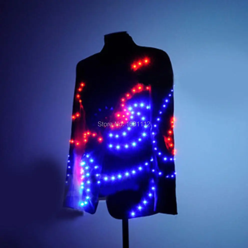 LED Costume /LED Stage Clothes/ Luminou s   Sharp-flash Costum Suit