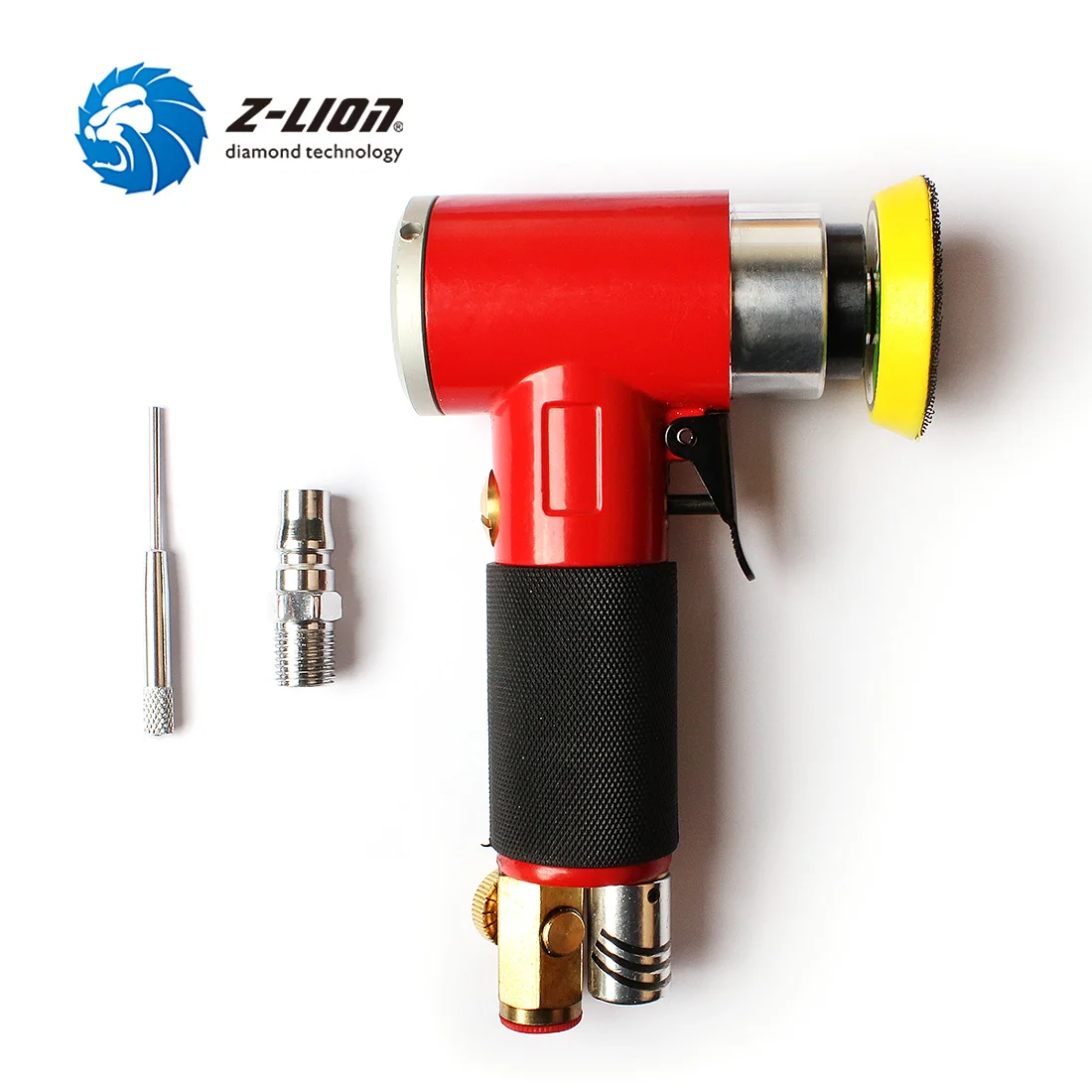 Z-LION M6 Thread Pneumatic Sander Random Orbital Eccentric Dual Action Air Polisher Sander Grinding Machine With 2\