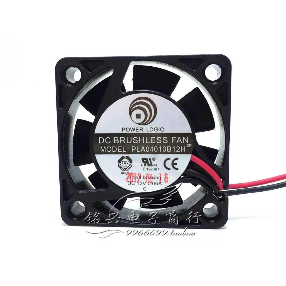 

Power Logic PLA04010B12H DC 12V 0.06A 40x40x10mm 2-Wire Server Cooling Fan