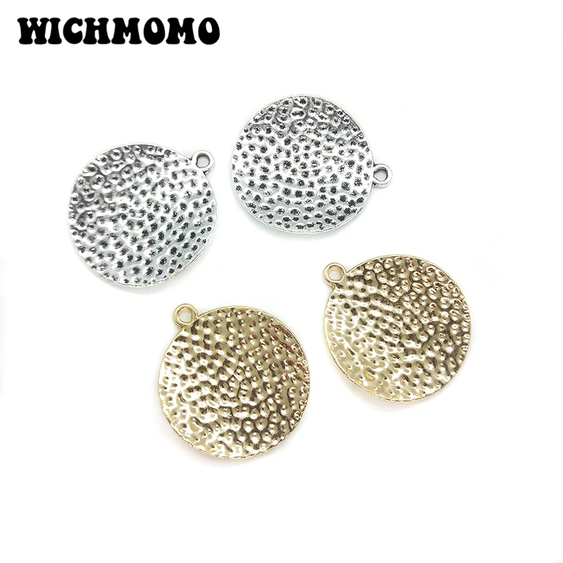 2021 New 5pieces/bag 30*26mm Zinc Alloy Crooked Round Charms Pendants DIY Necklaces Bracelets Jewelry Accessories