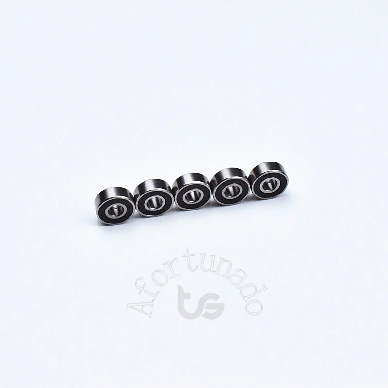 R3RS  Bearing 10pcs 4.763*12.7*4.98(mm) chrome steel rubber Sealed High speed Mechanical equipment parts