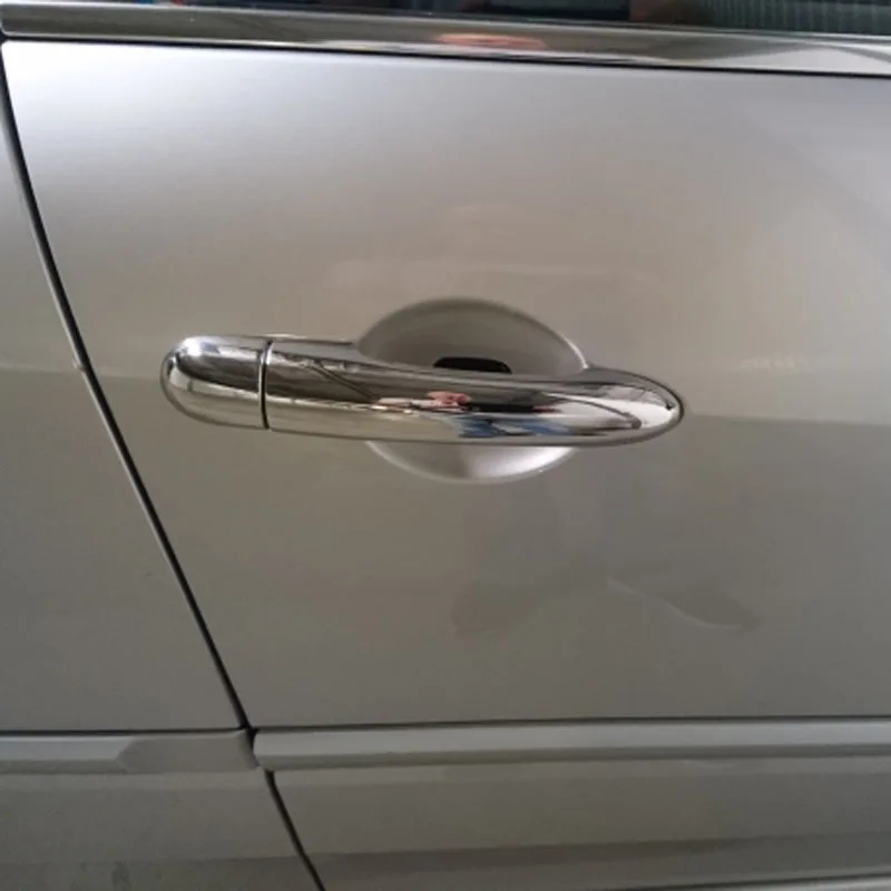 Manija de puerta cromada para Renault Espace IV 4 2003 2013 ABS, cubierta de captura, tapa embellecedora, accesorios para automóviles