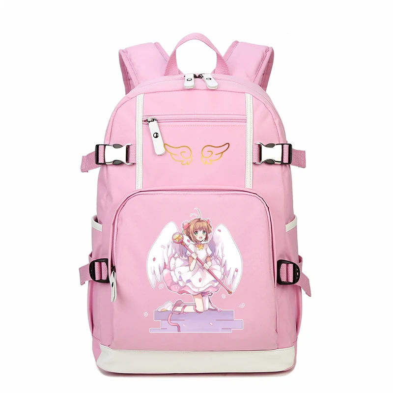 Mochila Anime Card Captor Pink: A Melhor Escolha para Fãs de Sakura e Estilo Kawaii
