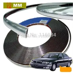 12mm x 3metres CHROME STYLING MOULDING TRIM STRIP SELF ADHESIVE FOR CAR VAN BOAT