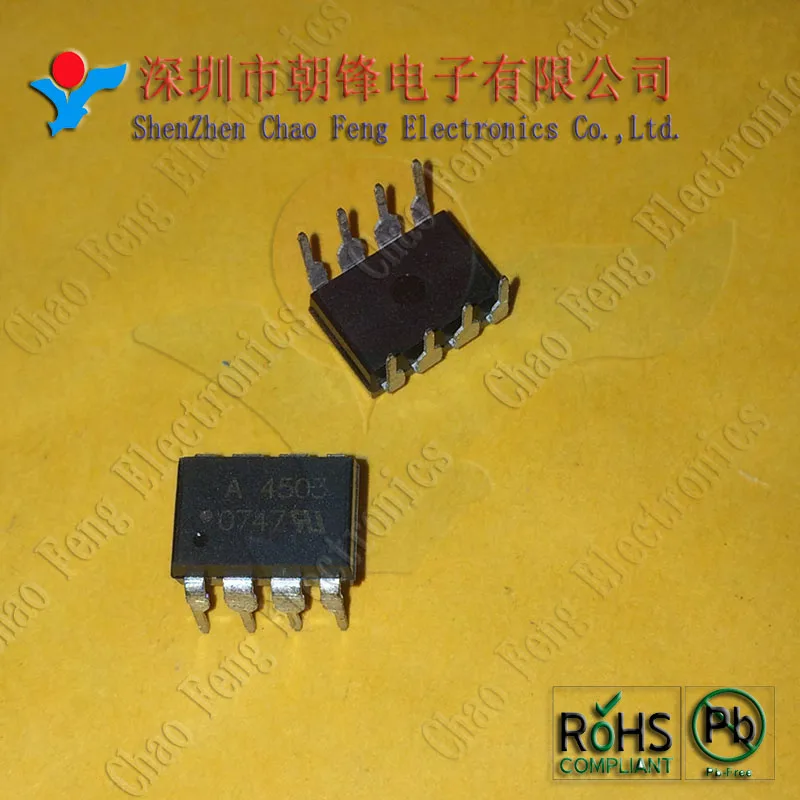 10 قطعة HCPL-4503 A4503 4503 DIP8 MC33171N MC33171 DIP8 جديد الأصلي