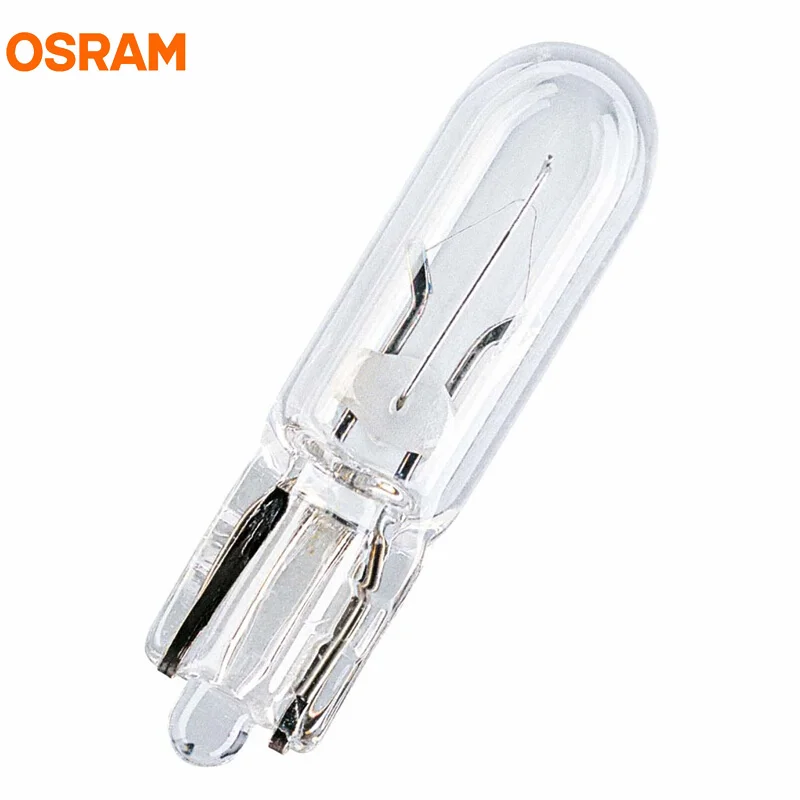 10pcs OSRAM T4W T5 T10 T16 Festoon 12V Original Line Turn Signal Lamps Brake Light Interior Light OEM Car Halogen Bulbs