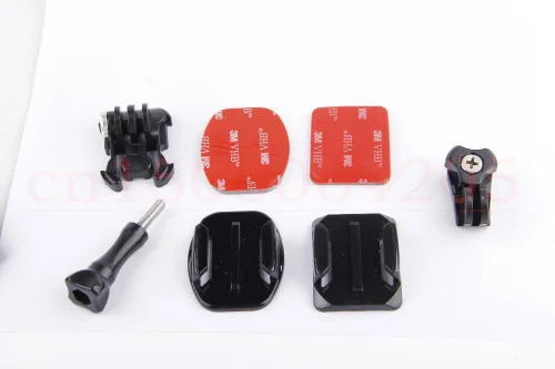 Flat Curved Adhesive Tripod Mount Buckle for xiaomi yi S&ny action cam AS15 AS30 AS100V Rollei Basic Accessories