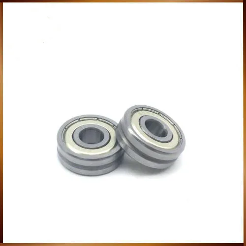 2017 Hot Sale Thrust Bearing V628zz Outer Ring V Grooved Straightener Guide Wheel Bearings 8x24x8mm Pulley Groove Width 1.5 Mm