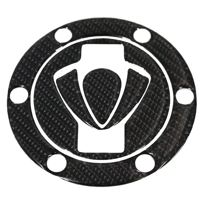 K-SHARPMOTOR K-CGTCP-19 3D Carbon Fiber Tank Gas Cap Pad Filler Cover Sticker Decals Fit BENELLI 07-11 ALL