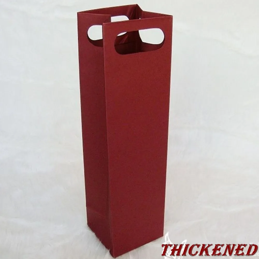 

High Class 280g Thickened Paper Bags For Wine,Wine Bag,Wine Bottle Bag.Promotional Bags.