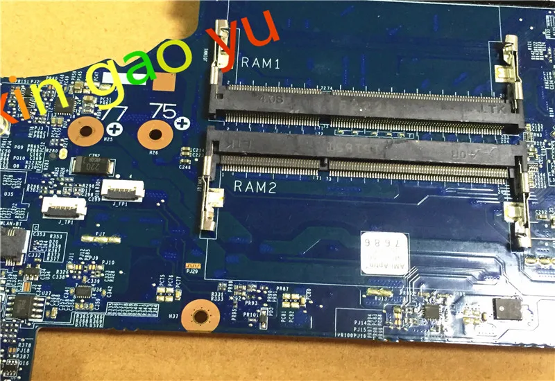 Carte mère d'ordinateur portable pour Terrans Force, CLECalculator, Execute, ZM, 6-71-P7500-D03A, 6-77-Execute, ZMGA-N03A, 100% Test OK