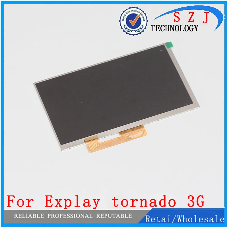 

Новый 7-дюймовый ЖК-дисплей 164*97 мм для матрицы Explay tornado 3G планшетного ПК ЖК-экран панель внутренний модуль Замена Бесплатная доставка