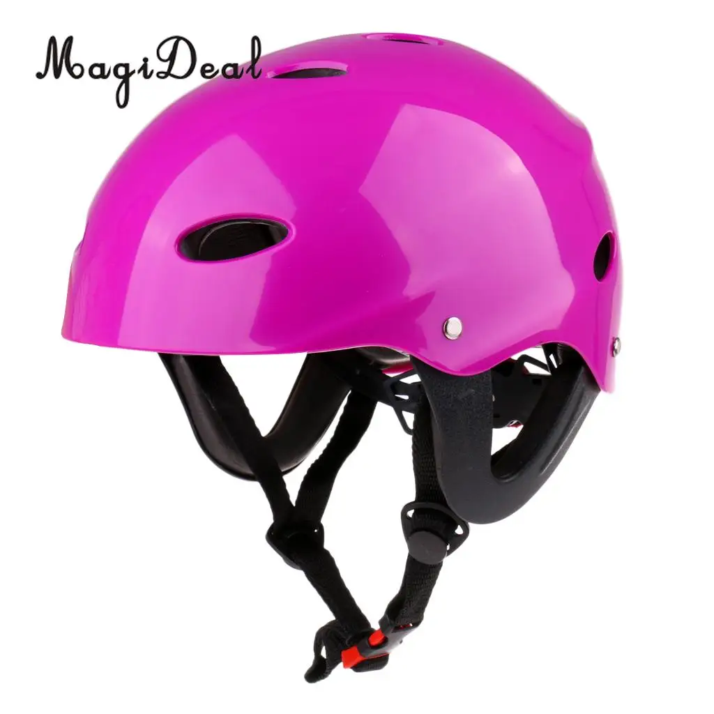 MagiDeal Performance Deluxe Safety Helmet Kayak Canoe Surfing Jet Ski Skate Scooter Protective Hard Hat for Adult Men Women Kids