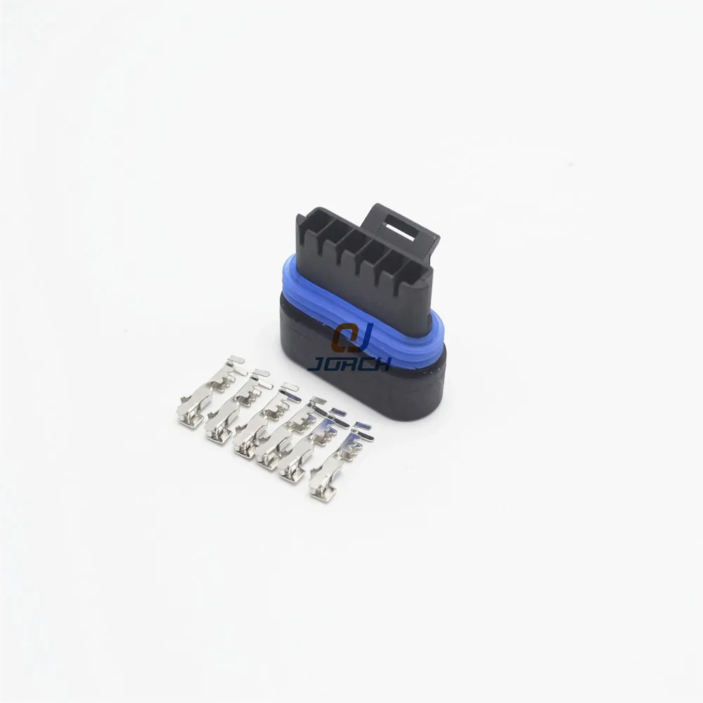 10 sets 6 pin Delphi Automotive waterproof connector female Electronic accelerator pedal plug connectors 12066317 12162261