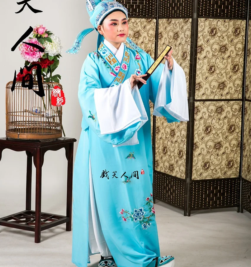 Unisex artis opera Beijing studio Pria pakaian 9 Warna dramma fase wanita kostum Chinese style opera drama panggung Garmen