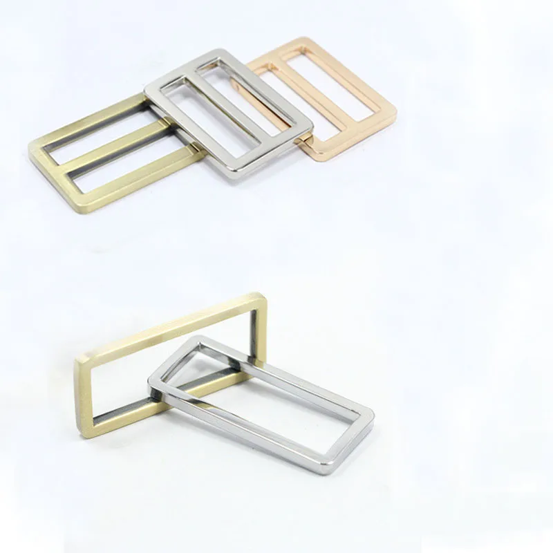 

1 1/4" Nickel triglide slider & buckle for adjustable straps