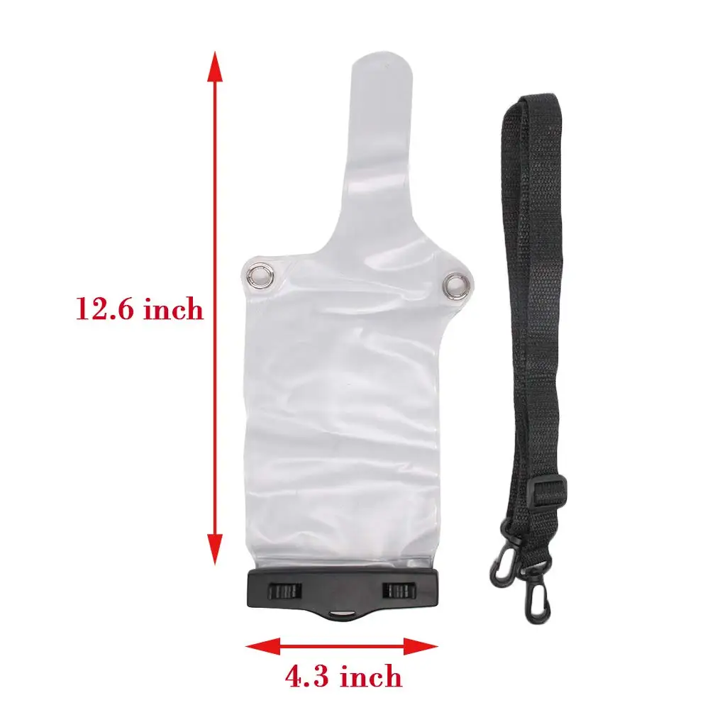 2Pcs Waterproof Bag Case for HYT Hytera Radio TC-610 TC-620 TC-508 PD785/G PD705G PD985 PD505 PD685 PD605 PD415 PD485 PD780/G