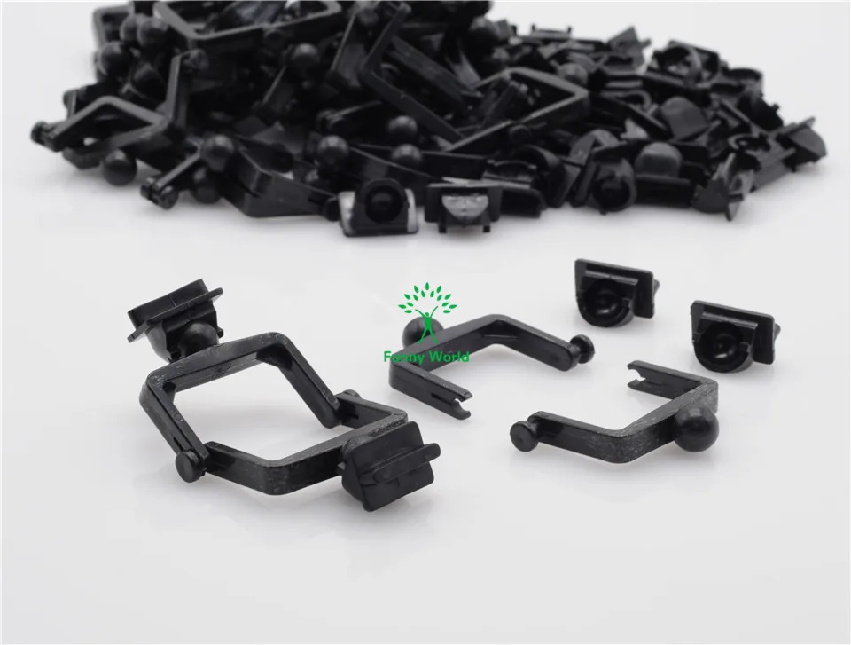 New 200Pcs Dental Lab Plastic Disposable Articulator Ceramco Articulator Black