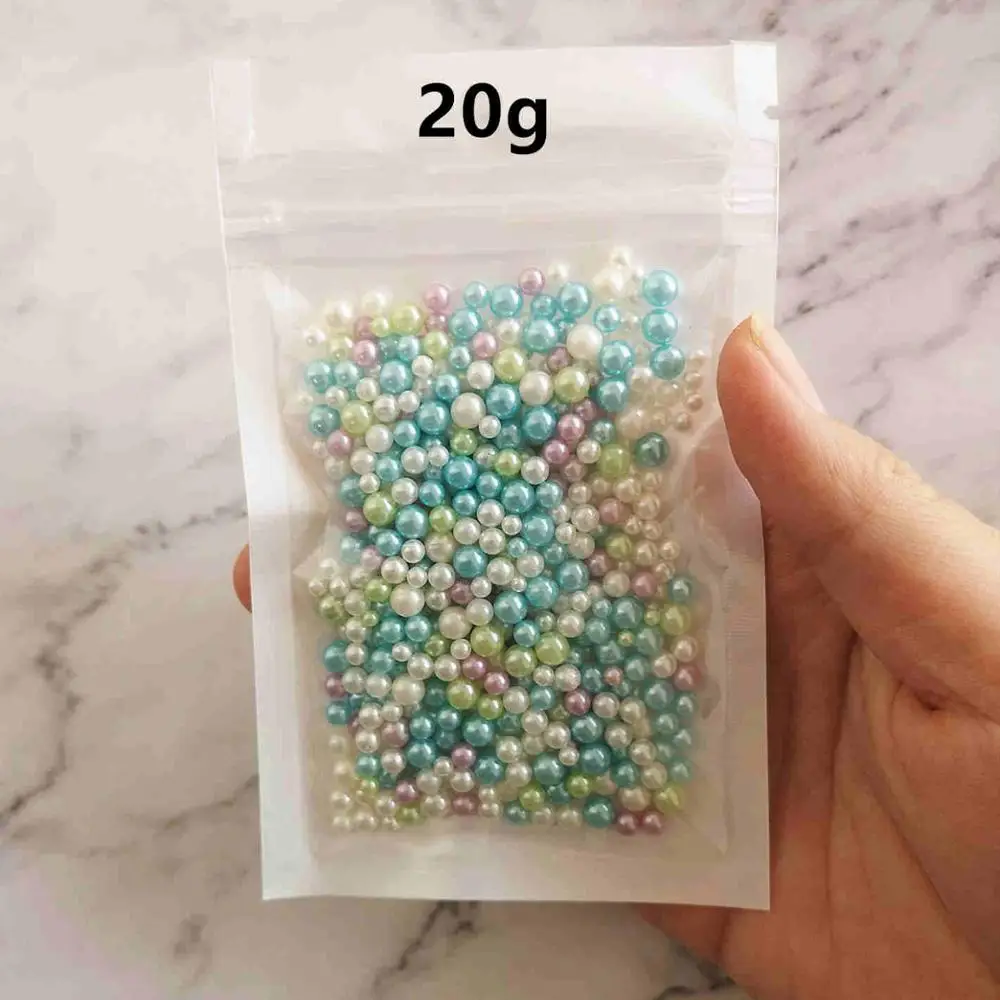 

800pcs 20g No Hole Multicolor DIY Beads Crafting Accessory Wedding Decoration Acrylic Confetti Wedding Event & Party Supplies