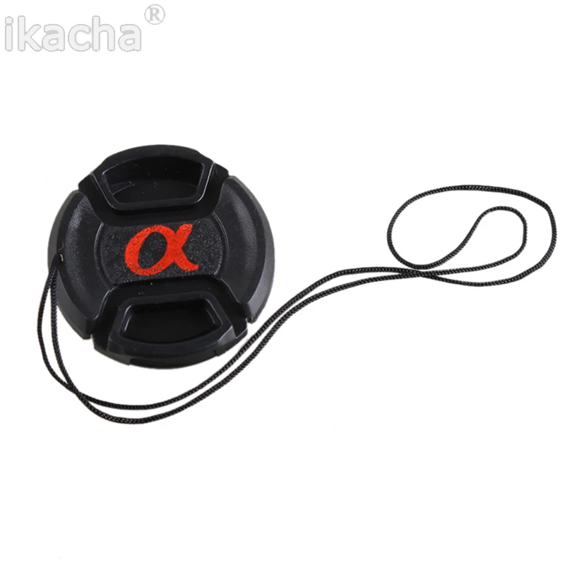49mm 52mm 55mm 58mm 62mm 67mm 72mm 77mm 82mm Hood Cover Snap-On Lens Front Camera Lens Cap for Sony Alpha DSLR Lens Protector
