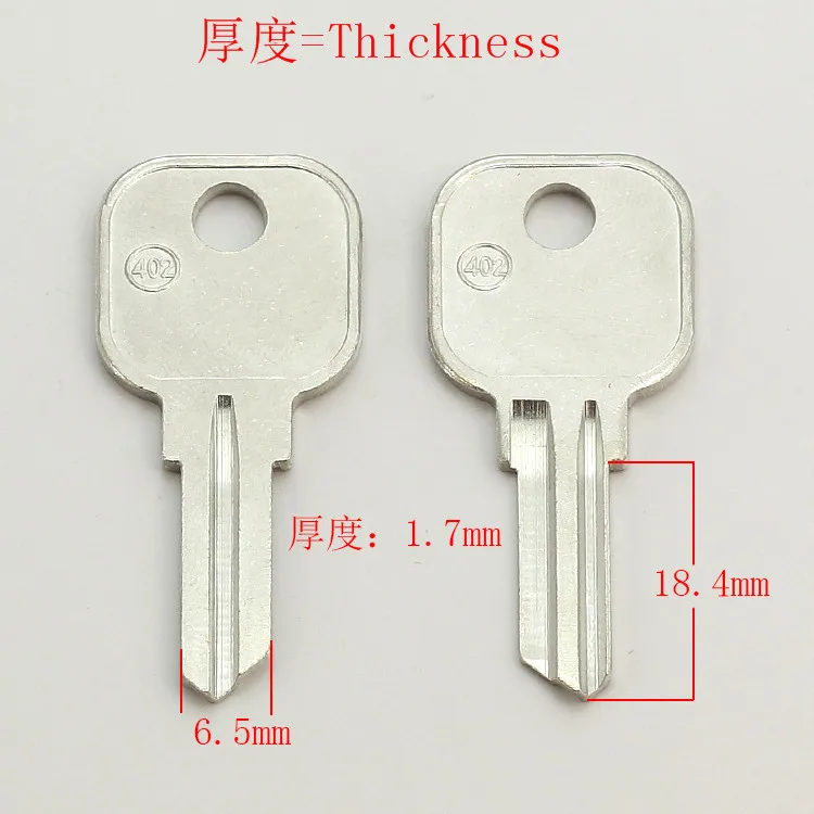 

A166 left groove Wholesale Locksmith Brass House Home Door Blank Empty Key Blanks Keys 25 pieces/lot