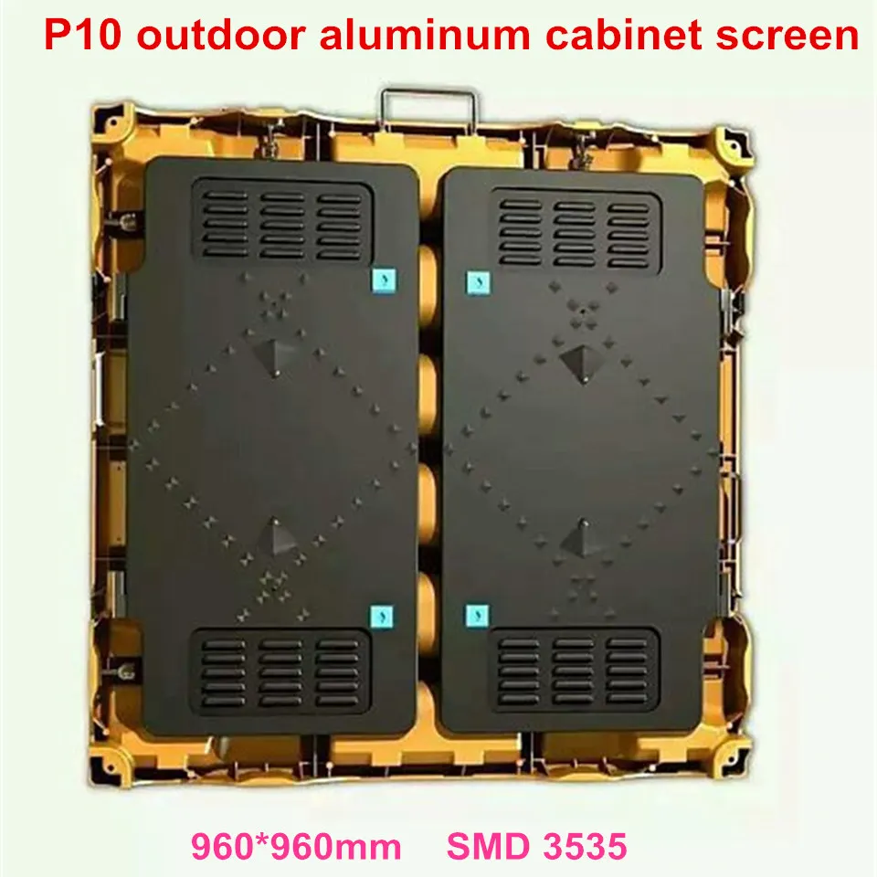 Outdoor stage P10 led video screen SMD led module waterproof  cabinets