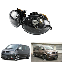 ANGRONG 2x Fog Light Lamps OEM Replacement Left & Right No Bulb For VW T5 Transporter Caravelle Multivan Facelifted 2010-2015