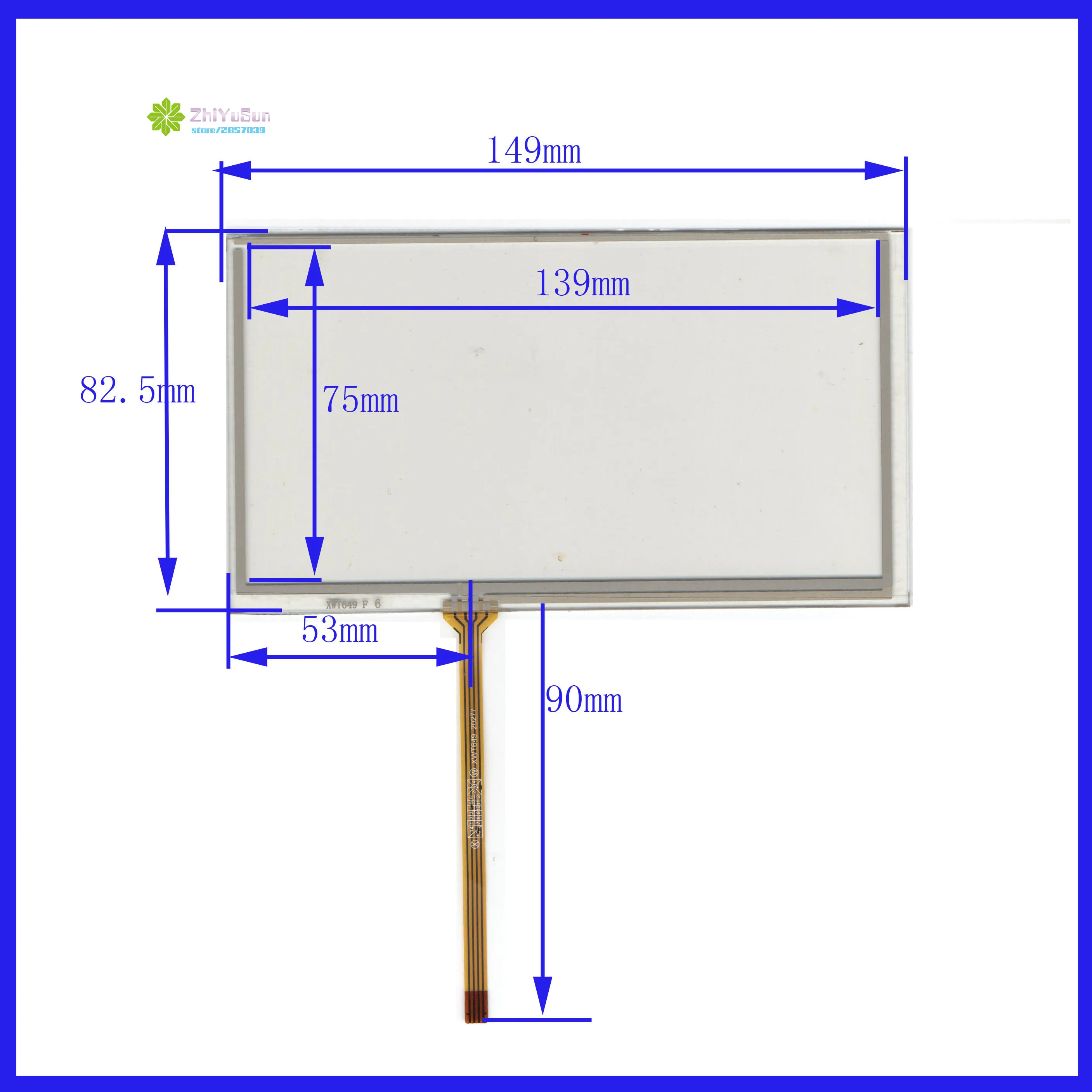 

wholesale for AVIC-F940BT resistance screen for GPS CAR this is compatible for Car Rideo