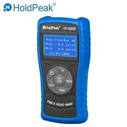 HoldPeak HP-5800F Digital HCHO PM2.5/10 Detector Indoor Outdoor Air Quality Tester Gas Analyzer monitoring Environmental Tester