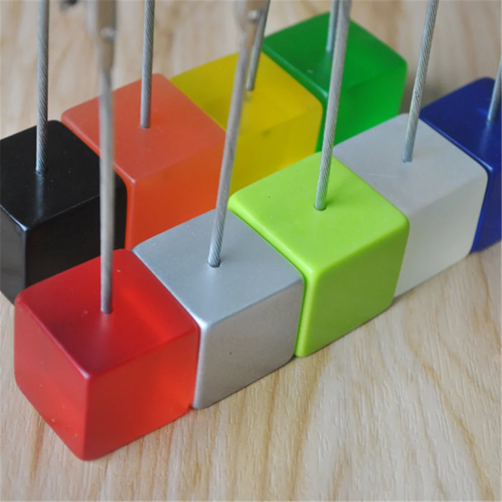 10pcs Wedding Place Card Holder Picture Memo Note Photo Name Clip Resin Base