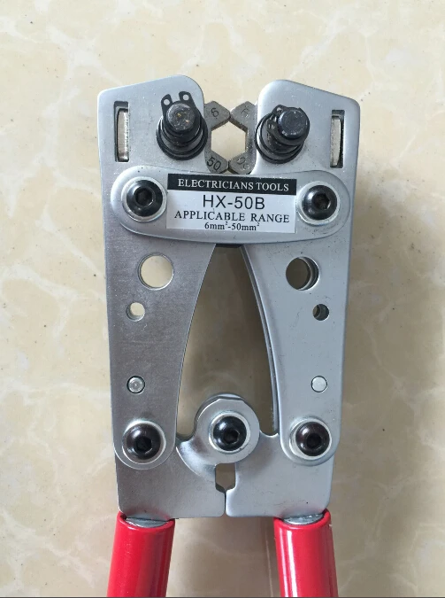 Y.O terminal wire clamp terminal clamp  HX-50B  cold-press terminal clamp 6.0-50mm2