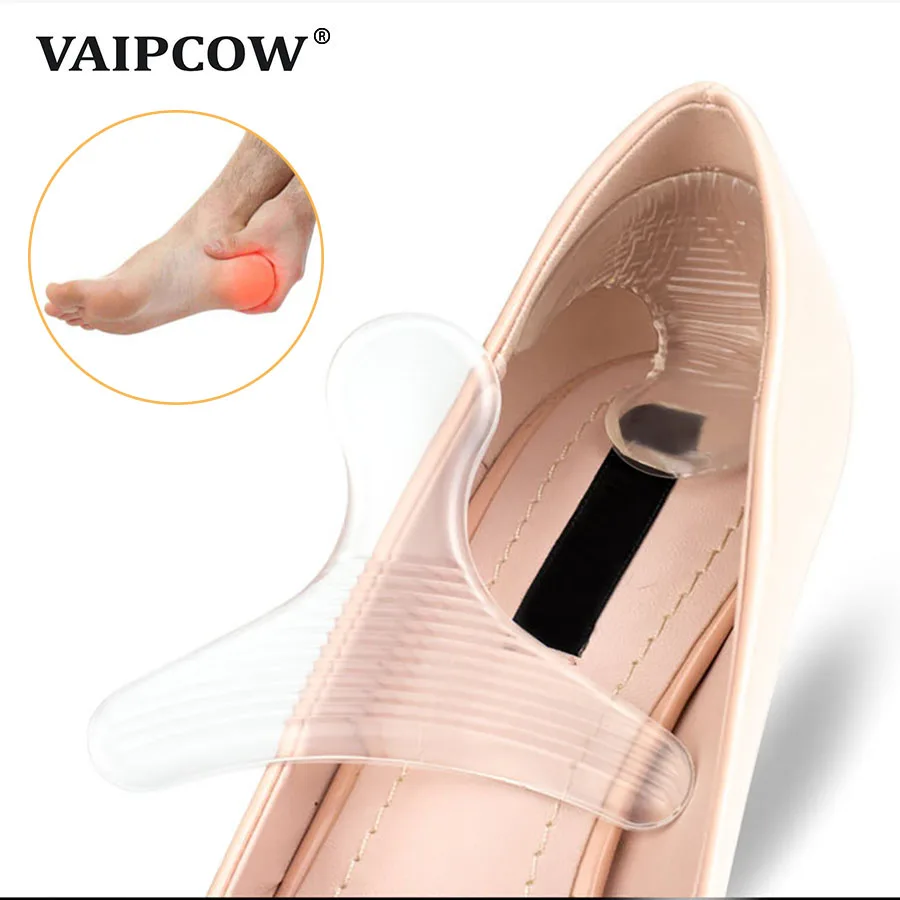 

Fashion Silicone Gel High Heel Grip Shoe Insole Pad Foot Protector Cushion