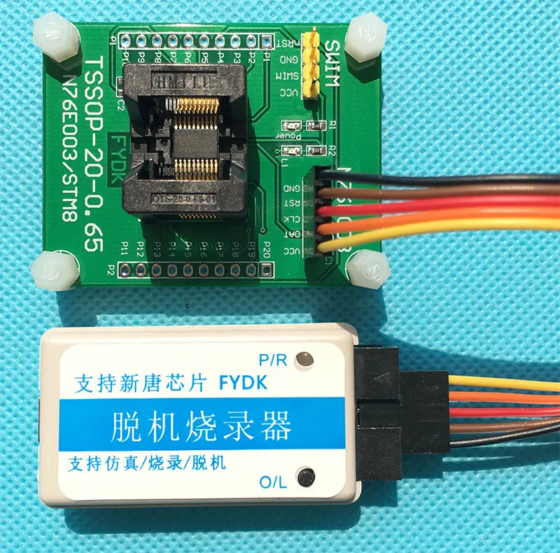 N76E003 TSSOP20 Burner, N76E003AT20 Burner/nu-link Burner/programming Base
