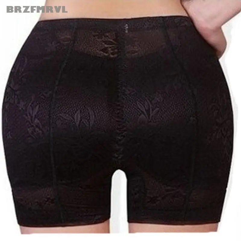 

Black padde hip panty lace Bottoms Up underwear bottom hip pad panty sexy lingerie buttock up panty Women Padded Panty for women