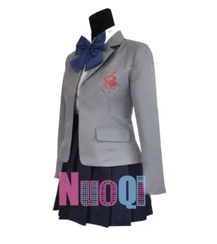 Gekkan Shoujo Nozaki Kun Sakura Chiyo School Uniform Cosplay Costume