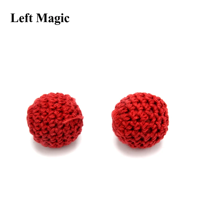 2 pcs/lot Chop Cup Balls (1 Magnetic+ 1 Normal),Diamter 2.5cm - Magic Trick,Illusion,Gimmick,Accessories,Prop,Comedy