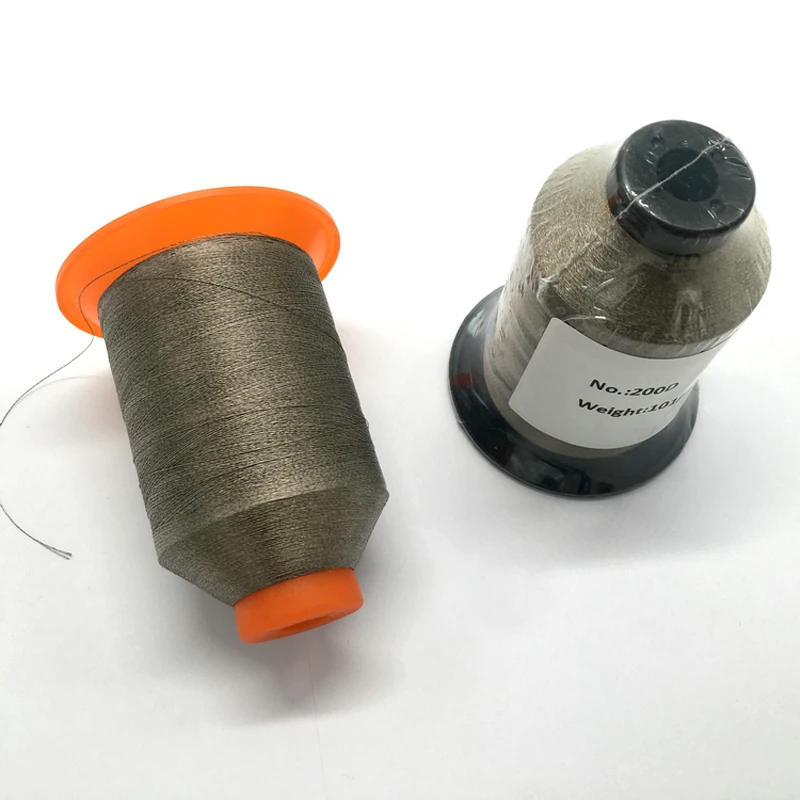 Silver fibre Anti-static Anti-radiation Conductive Sewing Thread