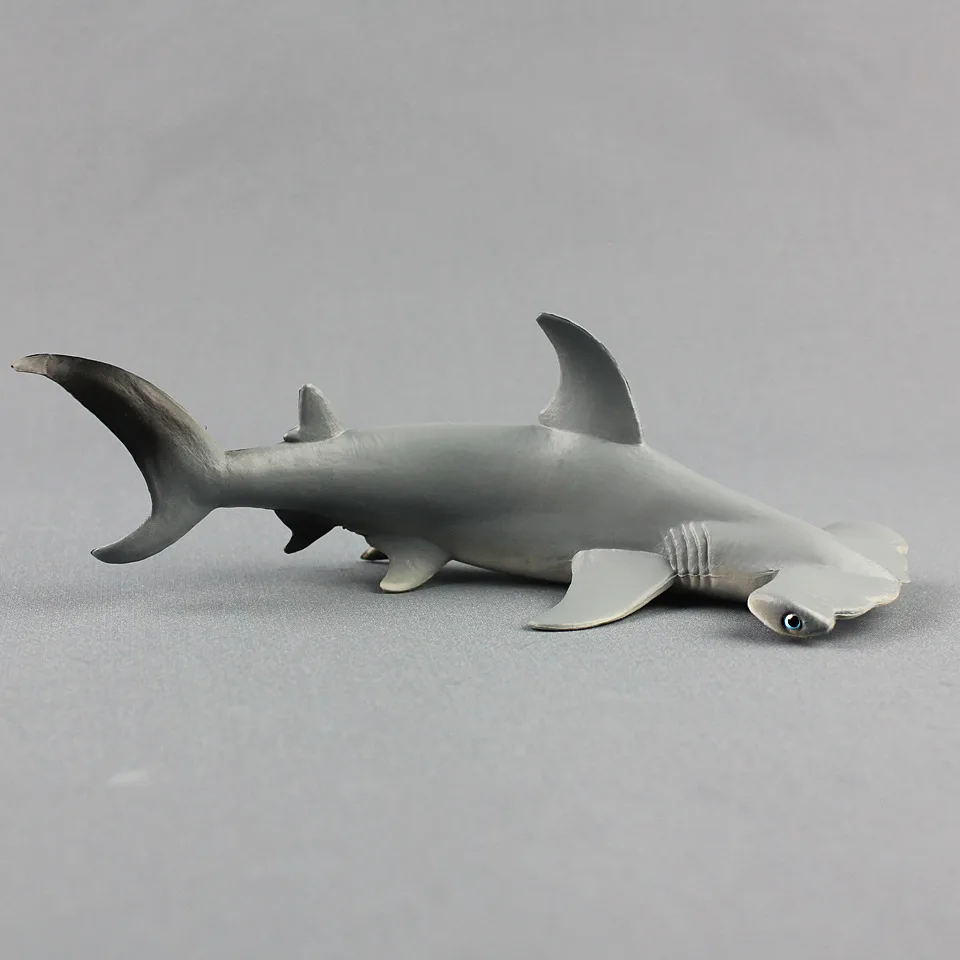 Hammerhead Shark Whale Sea Life Animal Model Figures Figurines Toys Plastic Simulation Killer Whale Marine Organism Gift