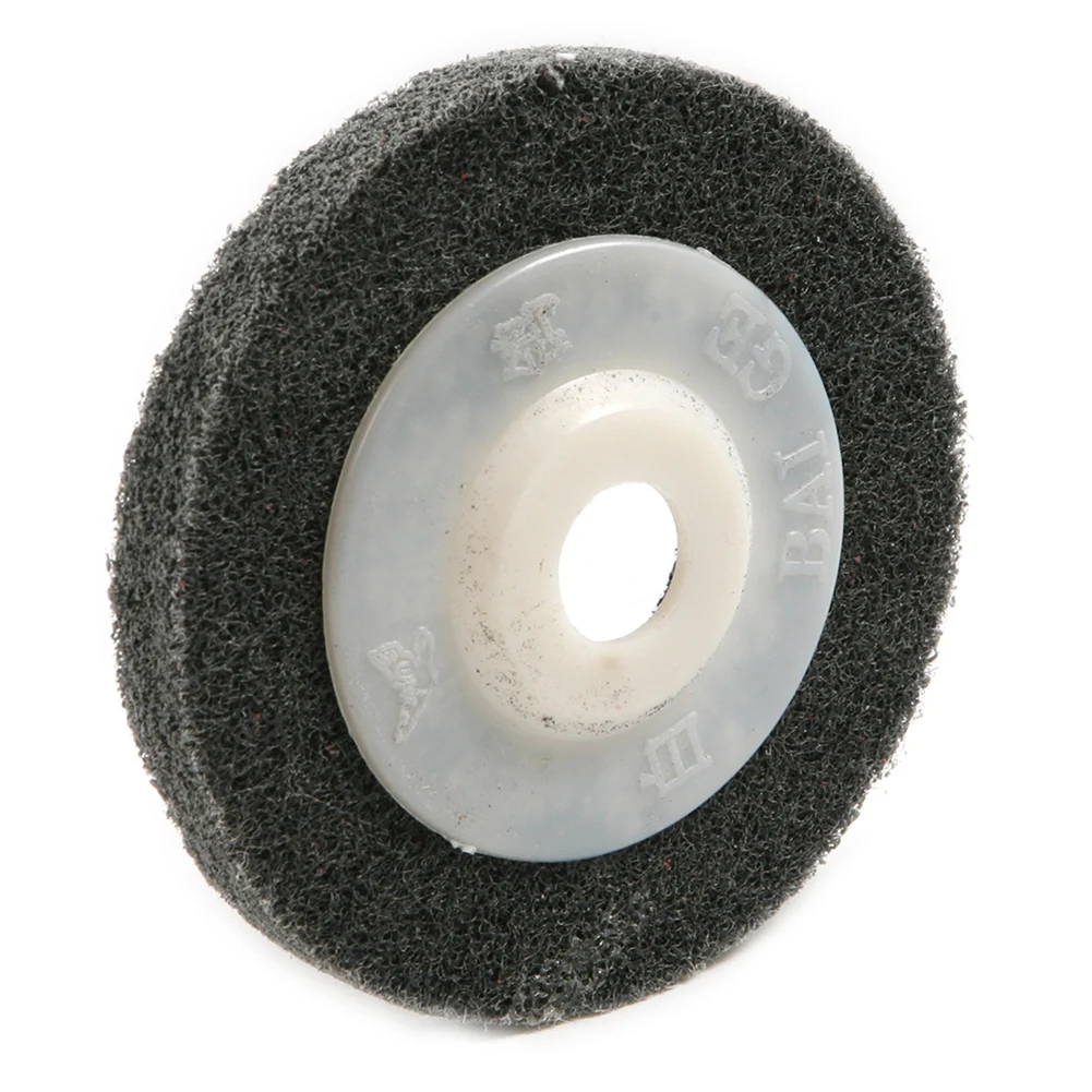 100mm Nylon Fiber Polishing Wheel Buffing Pad Grinding Abrasive Disc 240 Grit 9P