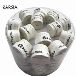 Zarsia-Cinta para empuñadura de raqueta, tiras de recambio perforadas, sensación de adherencia, para tenis o bádminton, caja de 60 unidades, envío gratis