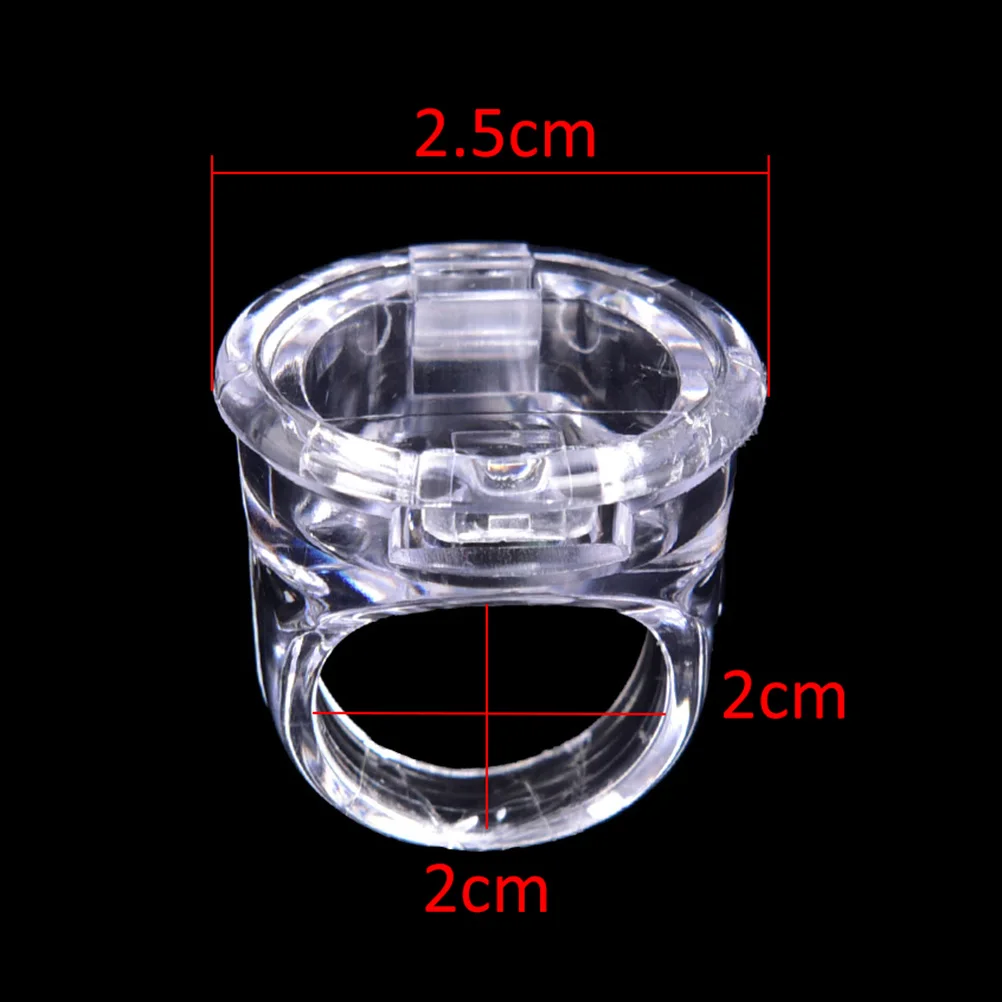 1pcs/lot Tattoo Equipment Pigment Holder Container Eyelash Extend Ring Cup Tattoo Pigments Ink Ring Cups Set